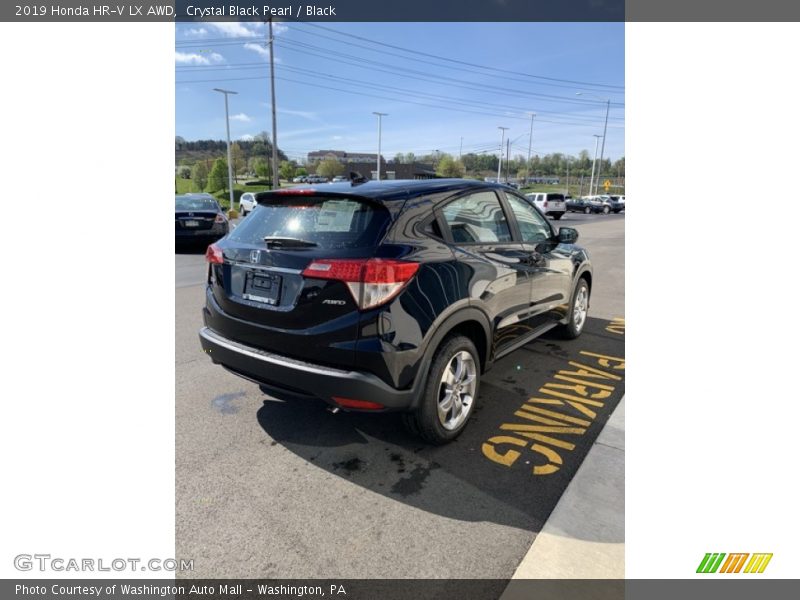 Crystal Black Pearl / Black 2019 Honda HR-V LX AWD