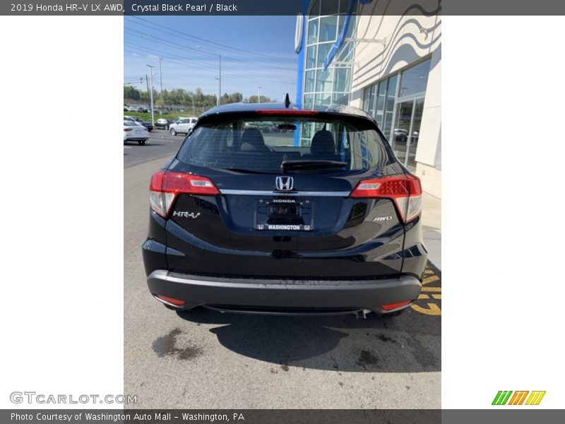 Crystal Black Pearl / Black 2019 Honda HR-V LX AWD