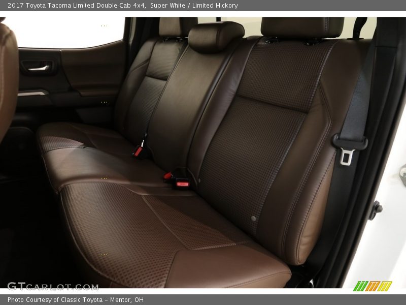 Super White / Limited Hickory 2017 Toyota Tacoma Limited Double Cab 4x4