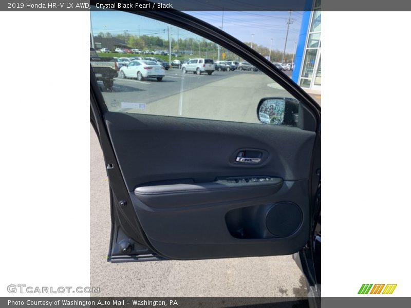 Crystal Black Pearl / Black 2019 Honda HR-V LX AWD