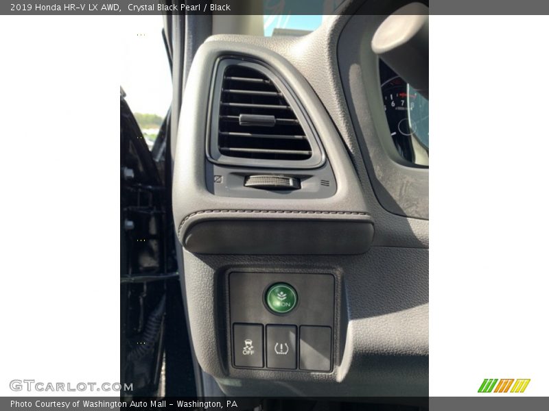 Crystal Black Pearl / Black 2019 Honda HR-V LX AWD