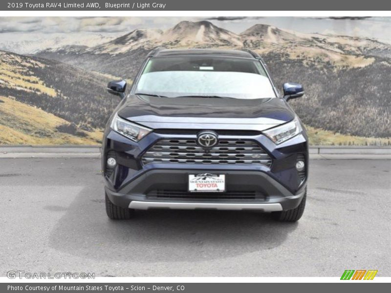 Blueprint / Light Gray 2019 Toyota RAV4 Limited AWD