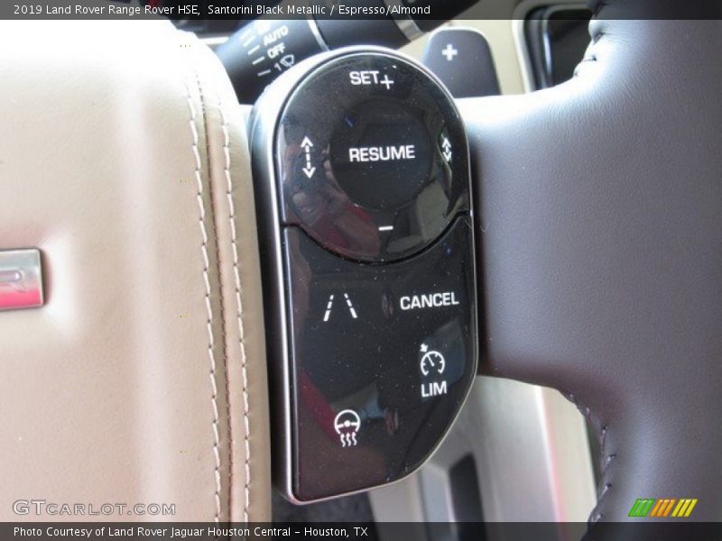 Santorini Black Metallic / Espresso/Almond 2019 Land Rover Range Rover HSE