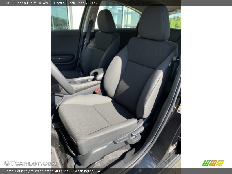 Crystal Black Pearl / Black 2019 Honda HR-V LX AWD