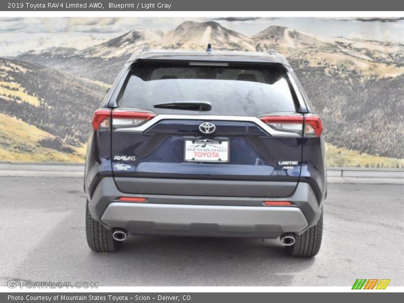 Blueprint / Light Gray 2019 Toyota RAV4 Limited AWD