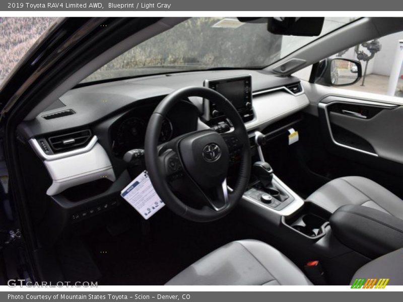 Blueprint / Light Gray 2019 Toyota RAV4 Limited AWD
