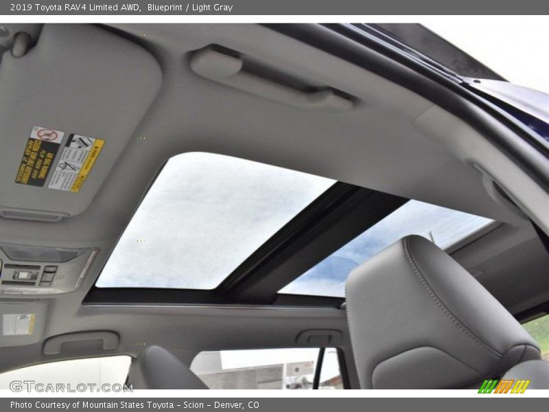 Blueprint / Light Gray 2019 Toyota RAV4 Limited AWD