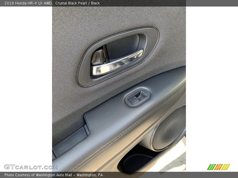 Crystal Black Pearl / Black 2019 Honda HR-V LX AWD