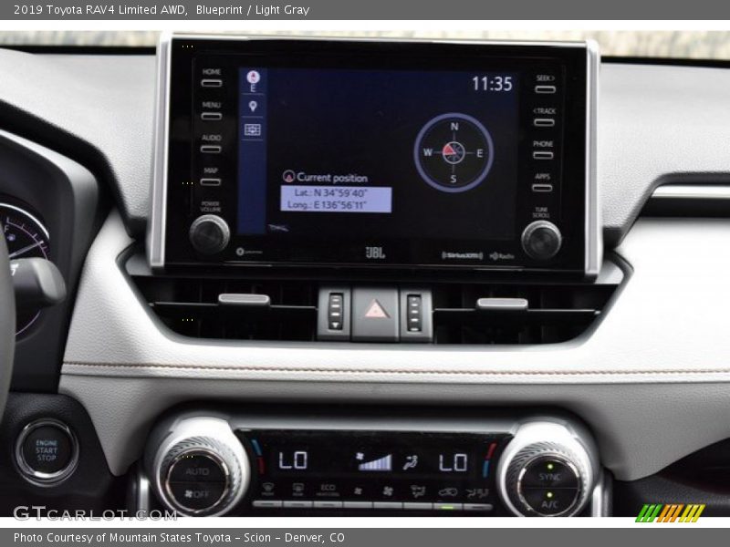 Blueprint / Light Gray 2019 Toyota RAV4 Limited AWD