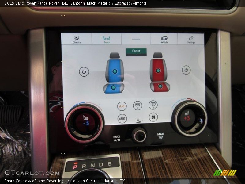 Santorini Black Metallic / Espresso/Almond 2019 Land Rover Range Rover HSE