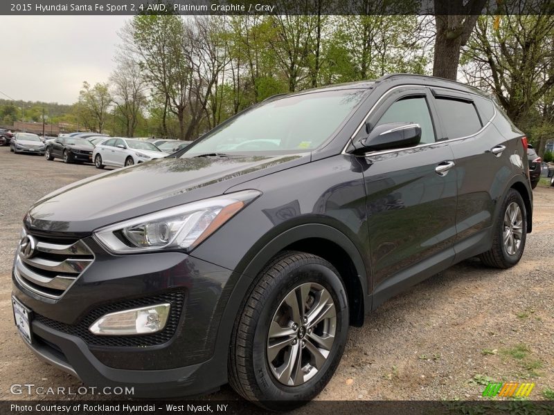 Platinum Graphite / Gray 2015 Hyundai Santa Fe Sport 2.4 AWD