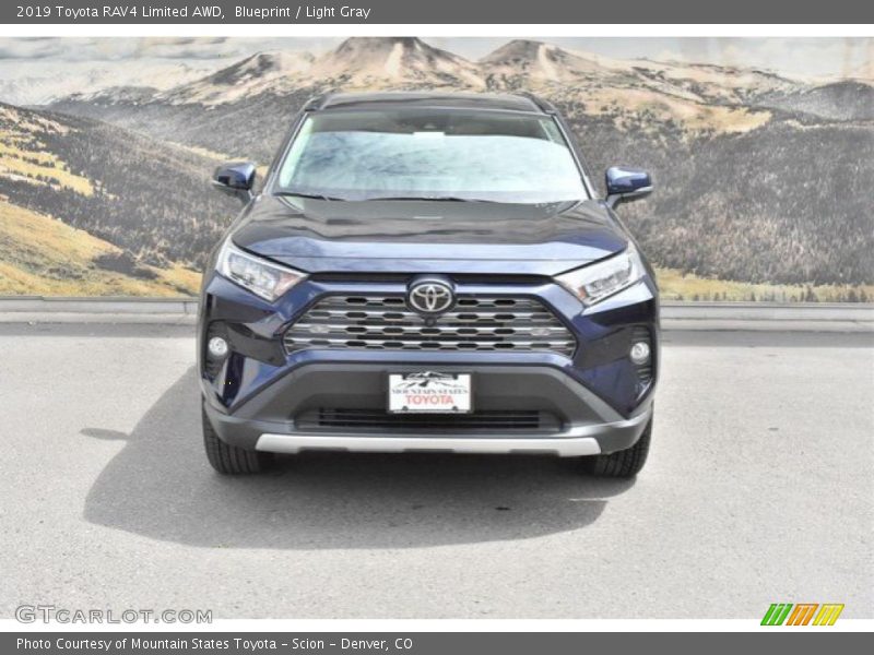 Blueprint / Light Gray 2019 Toyota RAV4 Limited AWD