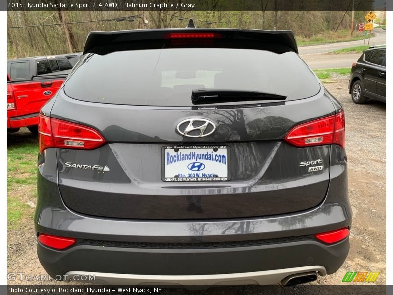 Platinum Graphite / Gray 2015 Hyundai Santa Fe Sport 2.4 AWD