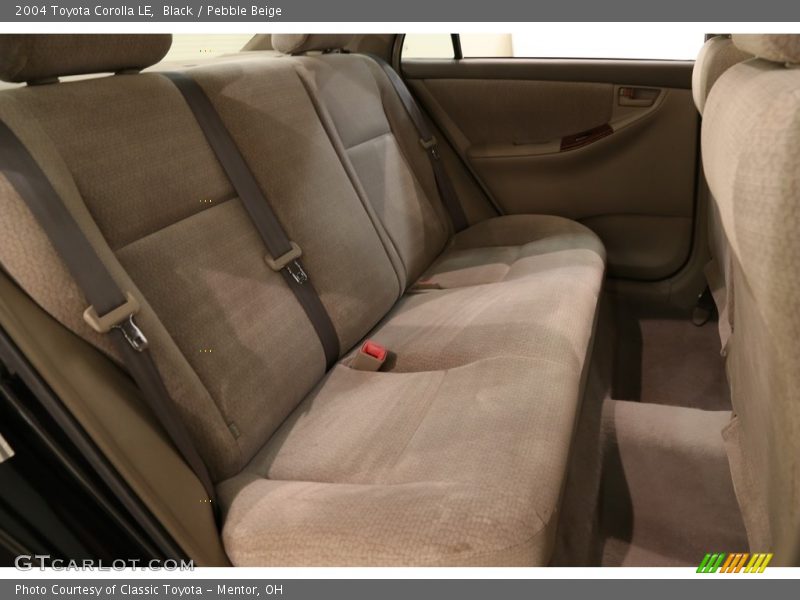 Black / Pebble Beige 2004 Toyota Corolla LE