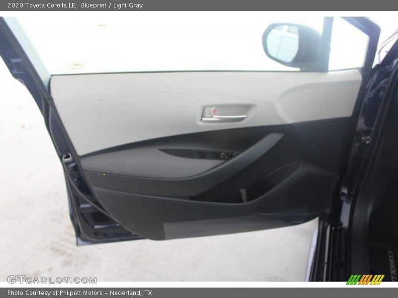 Blueprint / Light Gray 2020 Toyota Corolla LE