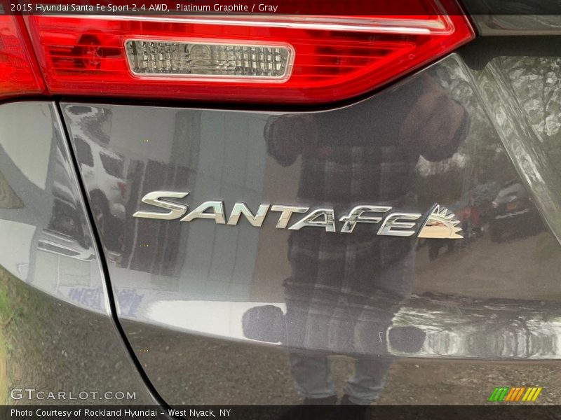 Platinum Graphite / Gray 2015 Hyundai Santa Fe Sport 2.4 AWD