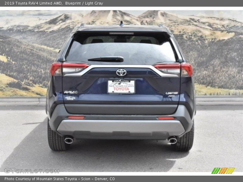 Blueprint / Light Gray 2019 Toyota RAV4 Limited AWD