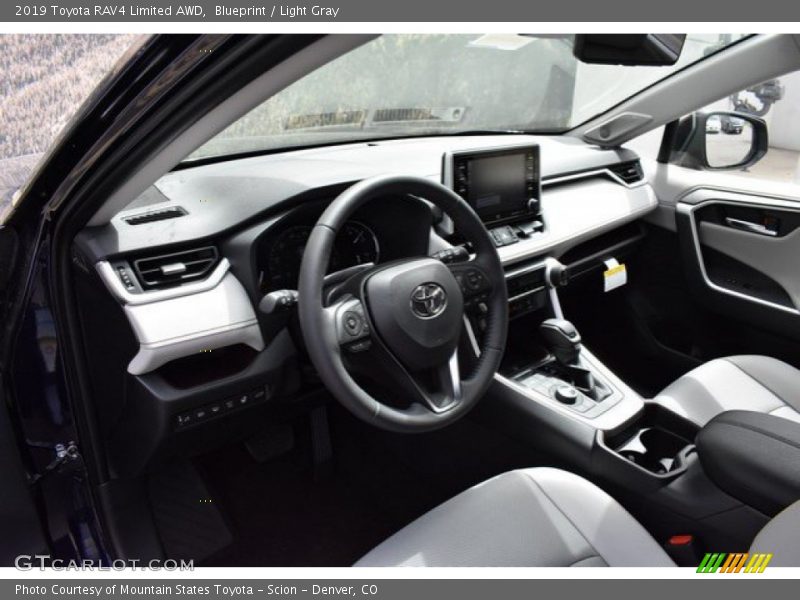 Blueprint / Light Gray 2019 Toyota RAV4 Limited AWD