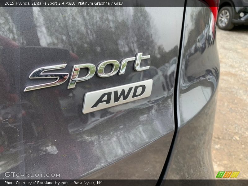 Platinum Graphite / Gray 2015 Hyundai Santa Fe Sport 2.4 AWD