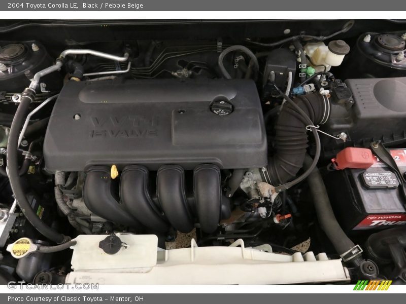 Black / Pebble Beige 2004 Toyota Corolla LE