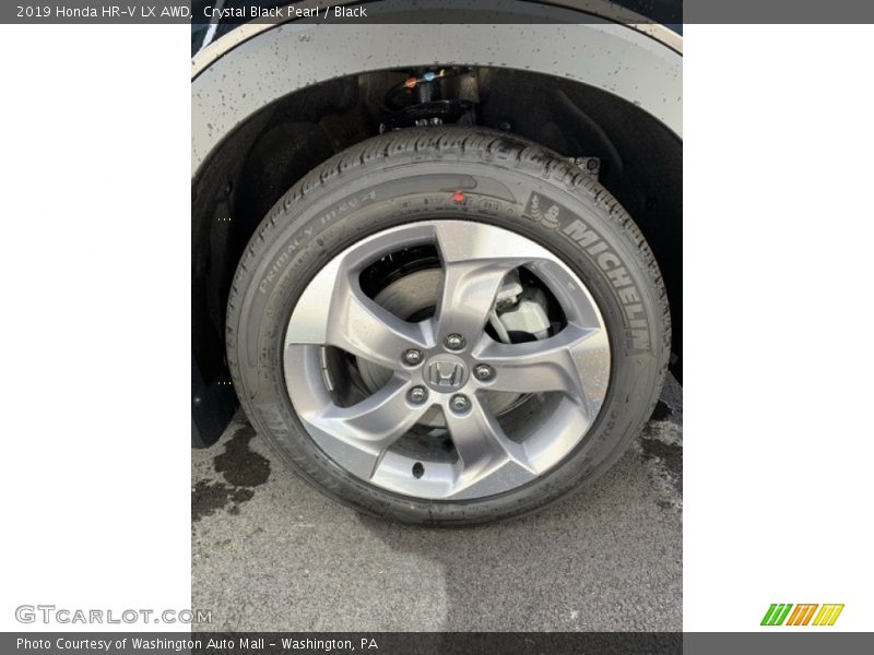 Crystal Black Pearl / Black 2019 Honda HR-V LX AWD