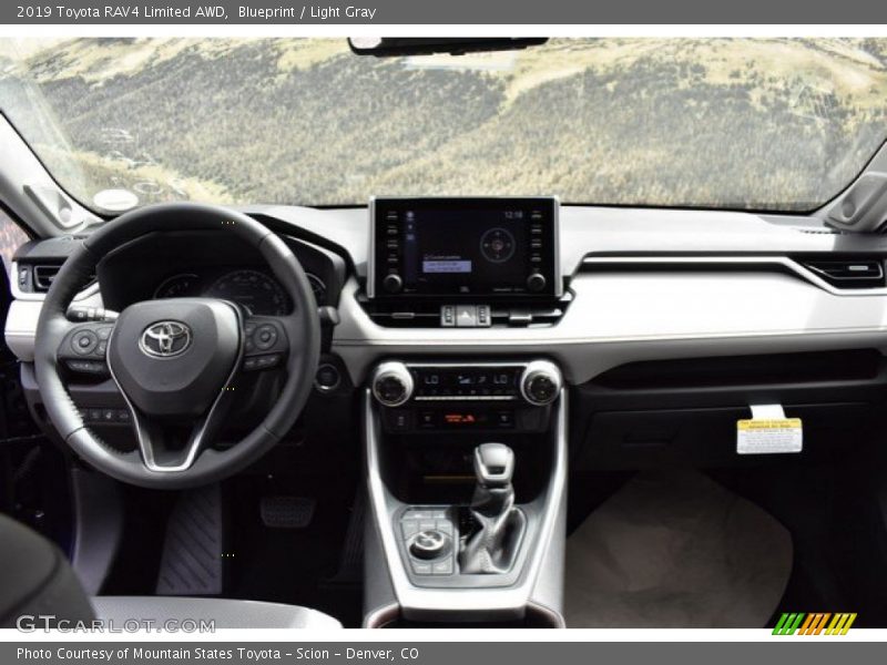 Blueprint / Light Gray 2019 Toyota RAV4 Limited AWD