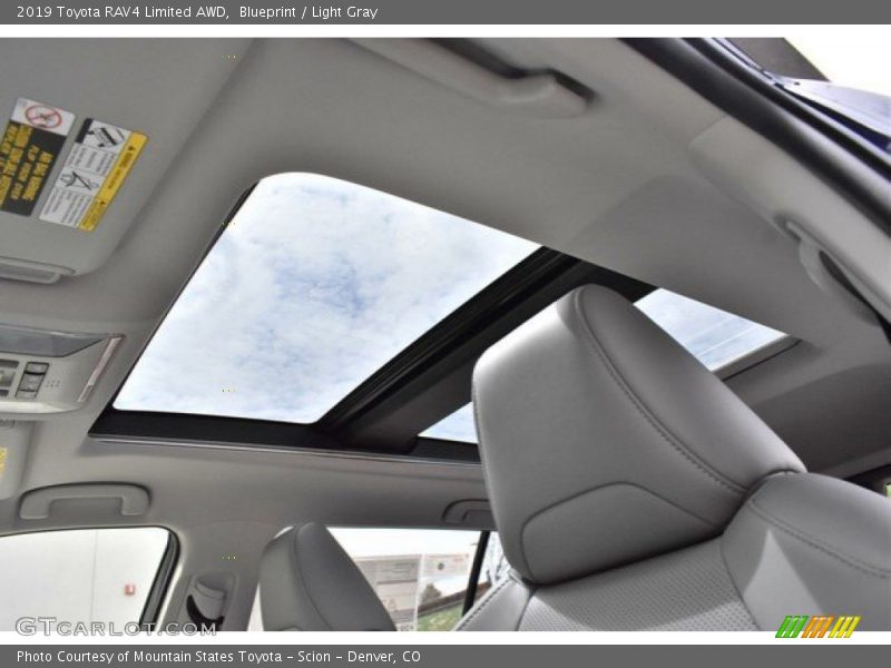 Blueprint / Light Gray 2019 Toyota RAV4 Limited AWD