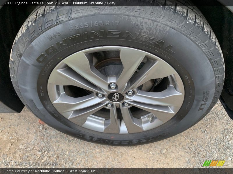 Platinum Graphite / Gray 2015 Hyundai Santa Fe Sport 2.4 AWD