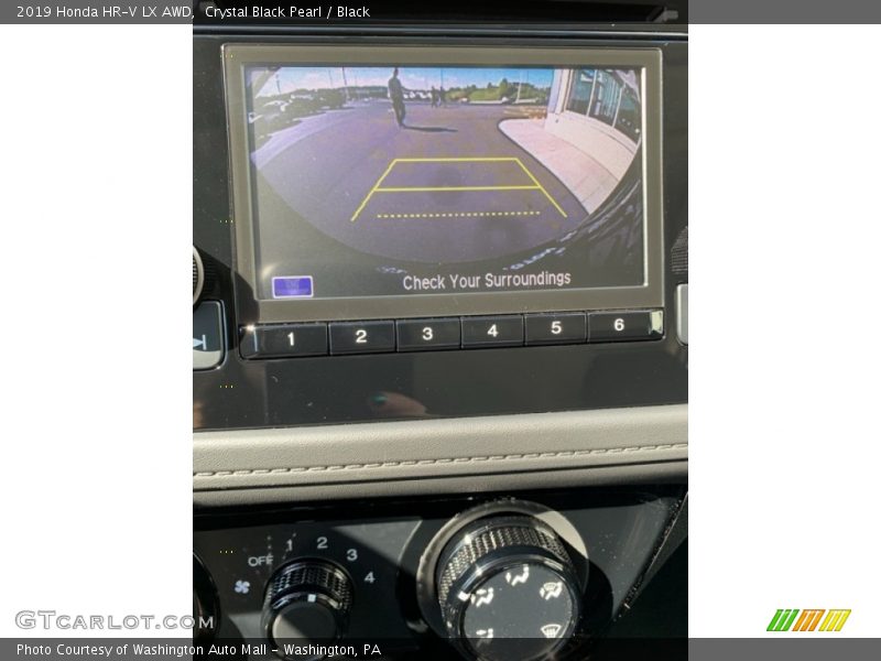 Crystal Black Pearl / Black 2019 Honda HR-V LX AWD