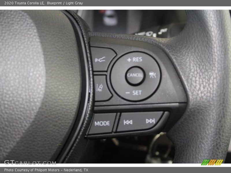 Blueprint / Light Gray 2020 Toyota Corolla LE