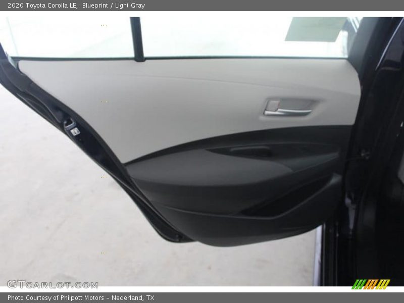Blueprint / Light Gray 2020 Toyota Corolla LE