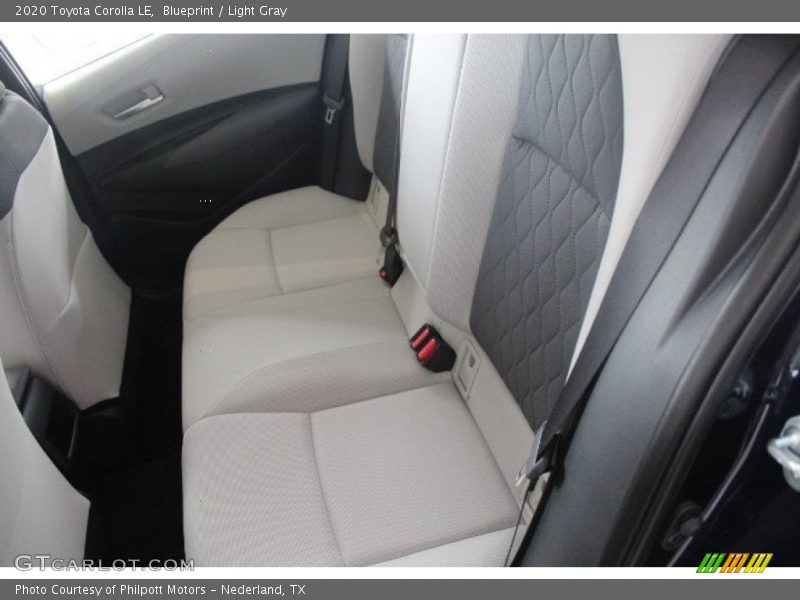 Blueprint / Light Gray 2020 Toyota Corolla LE