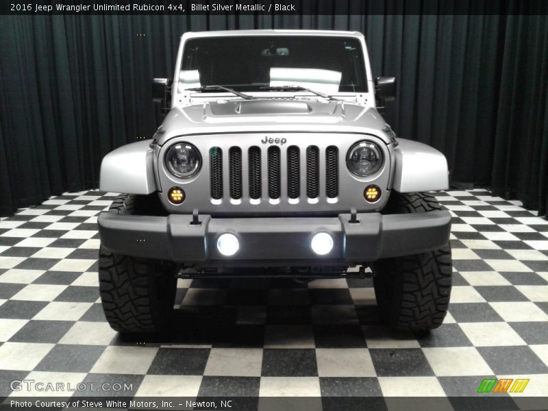 Billet Silver Metallic / Black 2016 Jeep Wrangler Unlimited Rubicon 4x4