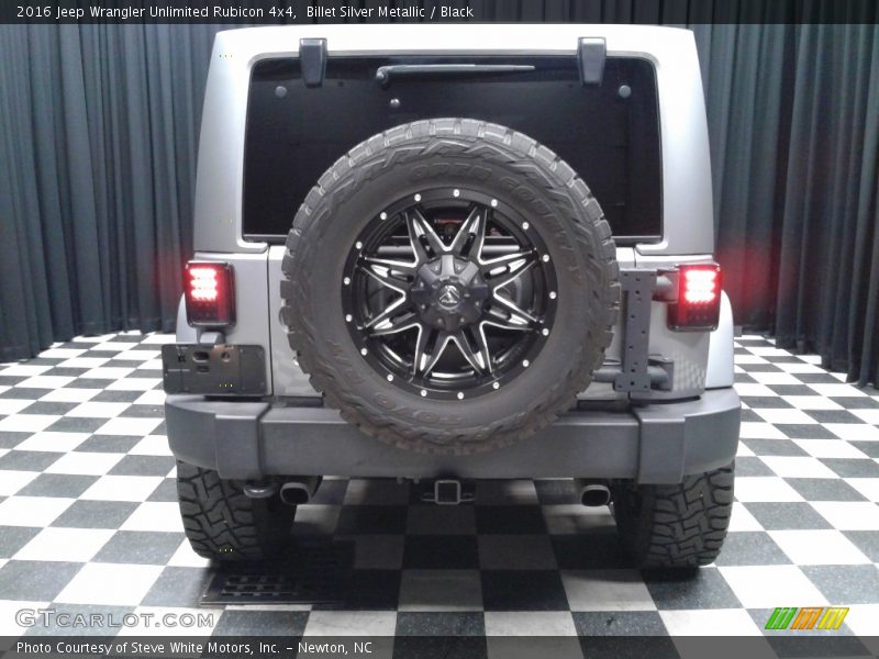 Billet Silver Metallic / Black 2016 Jeep Wrangler Unlimited Rubicon 4x4