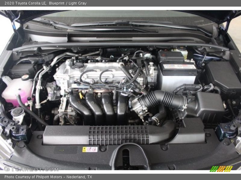 Blueprint / Light Gray 2020 Toyota Corolla LE