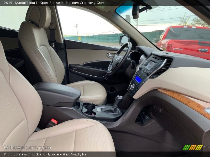 Platinum Graphite / Gray 2015 Hyundai Santa Fe Sport 2.4 AWD