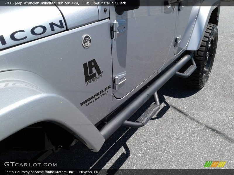 Billet Silver Metallic / Black 2016 Jeep Wrangler Unlimited Rubicon 4x4