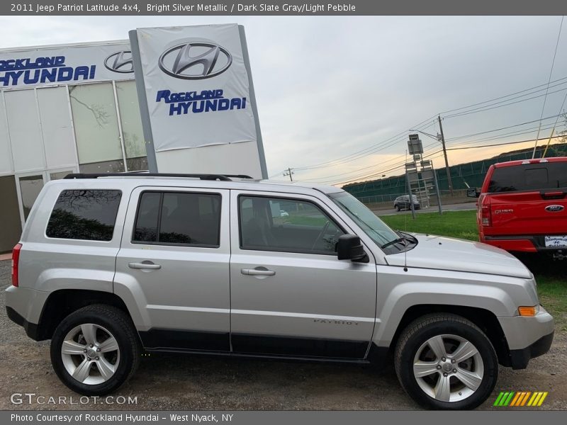 Bright Silver Metallic / Dark Slate Gray/Light Pebble 2011 Jeep Patriot Latitude 4x4