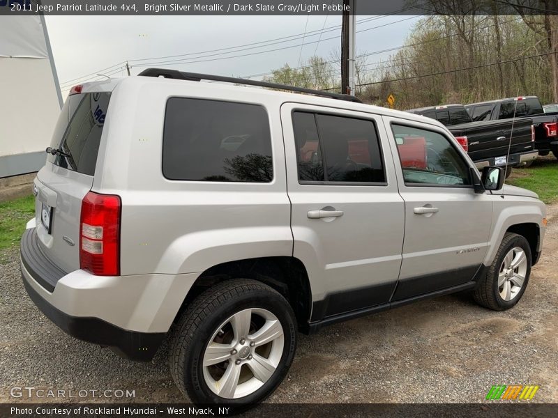 Bright Silver Metallic / Dark Slate Gray/Light Pebble 2011 Jeep Patriot Latitude 4x4