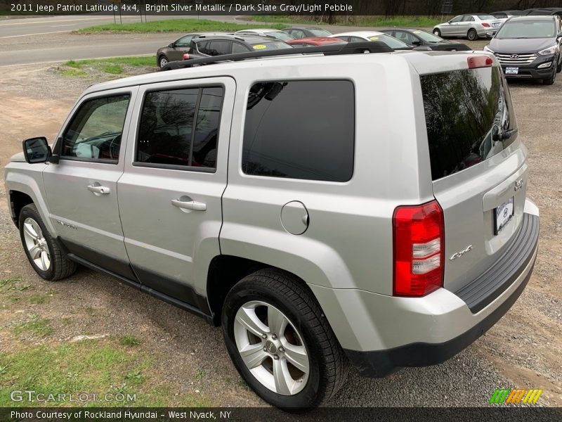 Bright Silver Metallic / Dark Slate Gray/Light Pebble 2011 Jeep Patriot Latitude 4x4