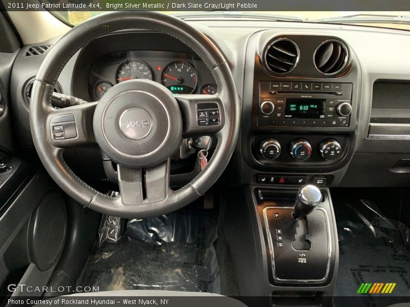 Bright Silver Metallic / Dark Slate Gray/Light Pebble 2011 Jeep Patriot Latitude 4x4