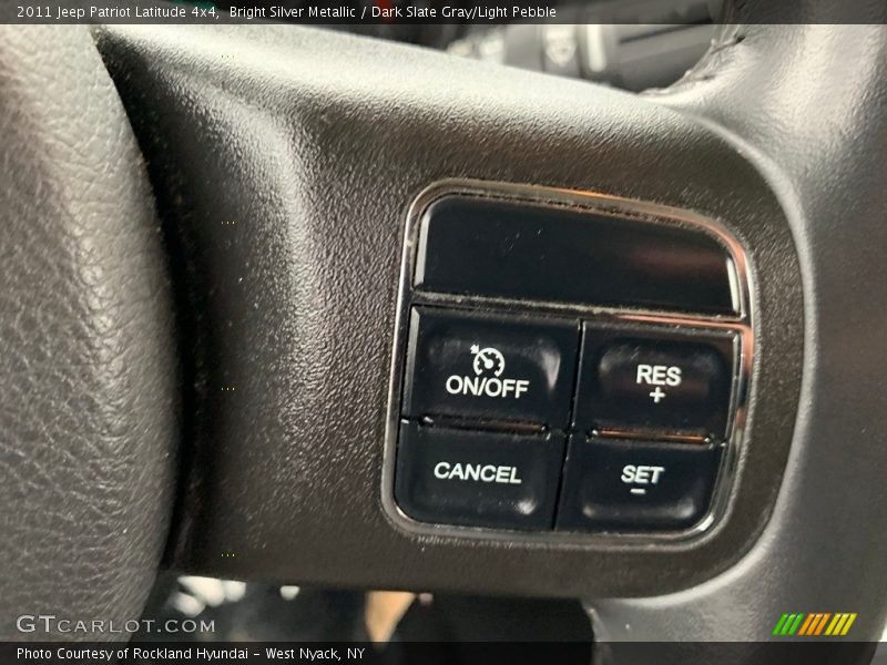 Bright Silver Metallic / Dark Slate Gray/Light Pebble 2011 Jeep Patriot Latitude 4x4