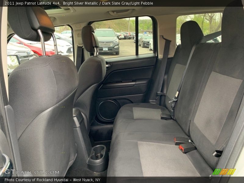 Bright Silver Metallic / Dark Slate Gray/Light Pebble 2011 Jeep Patriot Latitude 4x4