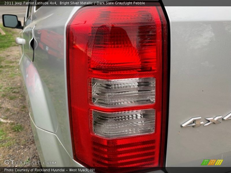 Bright Silver Metallic / Dark Slate Gray/Light Pebble 2011 Jeep Patriot Latitude 4x4