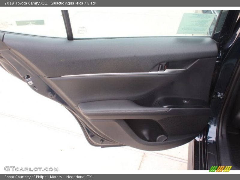 Galactic Aqua Mica / Black 2019 Toyota Camry XSE