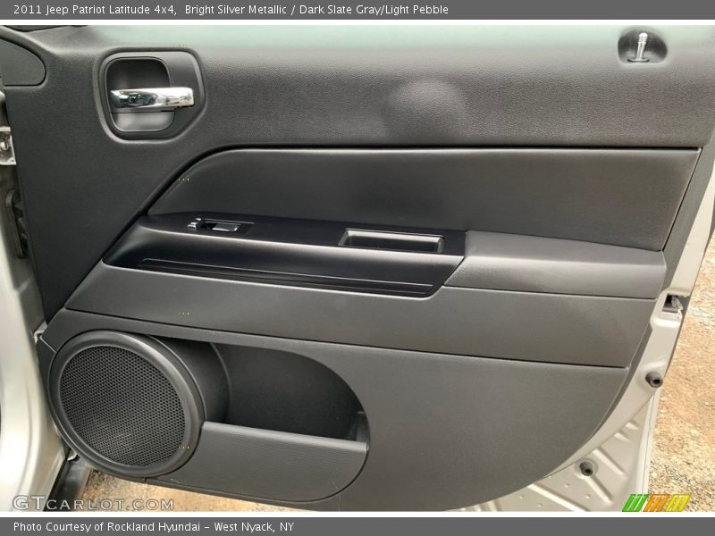 Bright Silver Metallic / Dark Slate Gray/Light Pebble 2011 Jeep Patriot Latitude 4x4