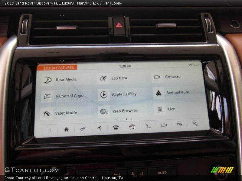 Narvik Black / Tan/Ebony 2019 Land Rover Discovery HSE Luxury