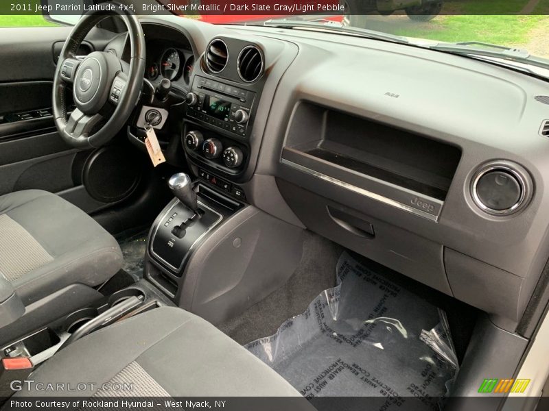 Bright Silver Metallic / Dark Slate Gray/Light Pebble 2011 Jeep Patriot Latitude 4x4