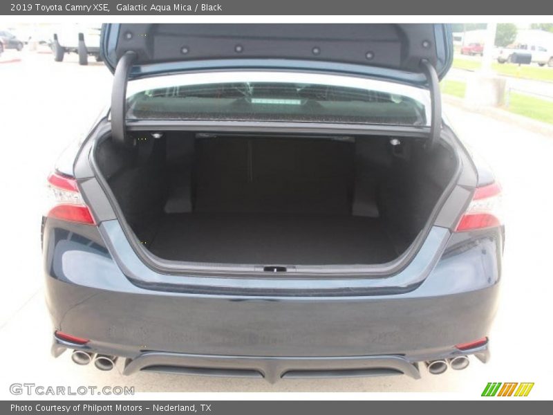 Galactic Aqua Mica / Black 2019 Toyota Camry XSE
