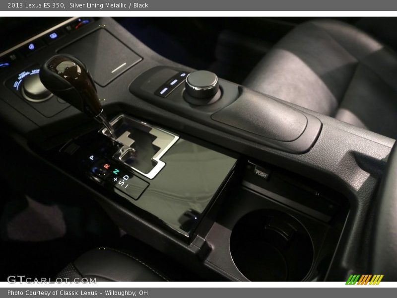 Silver Lining Metallic / Black 2013 Lexus ES 350